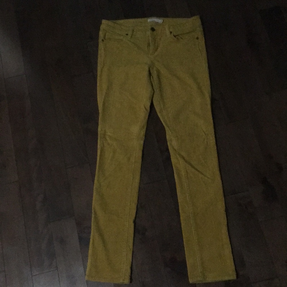 Heritage 1981 yellow corduroy skinny jeans